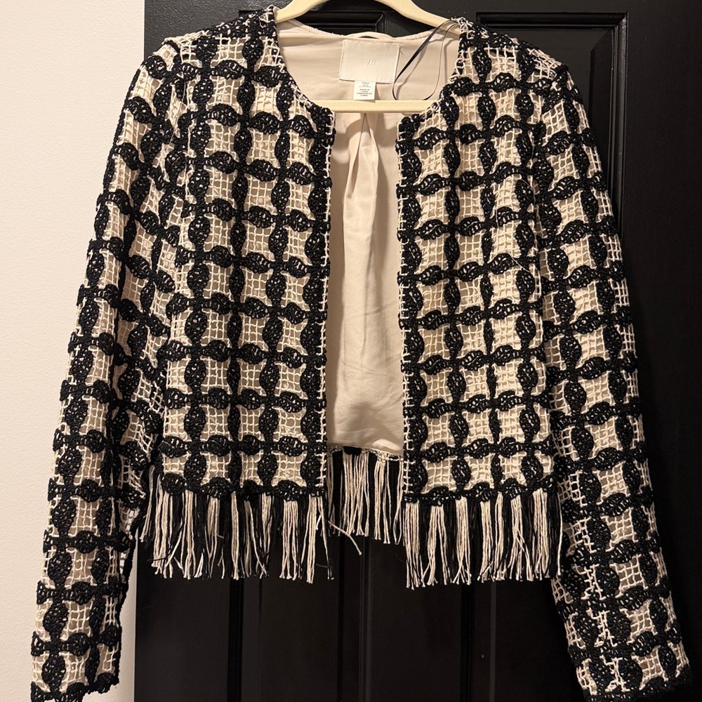 H&M Crochet Style Jacket